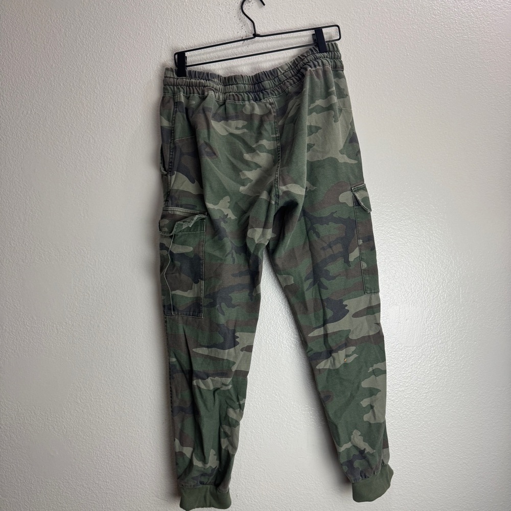 TNA Camo Cargo Pants Drawstring Size Medium - Picture 3 of 8